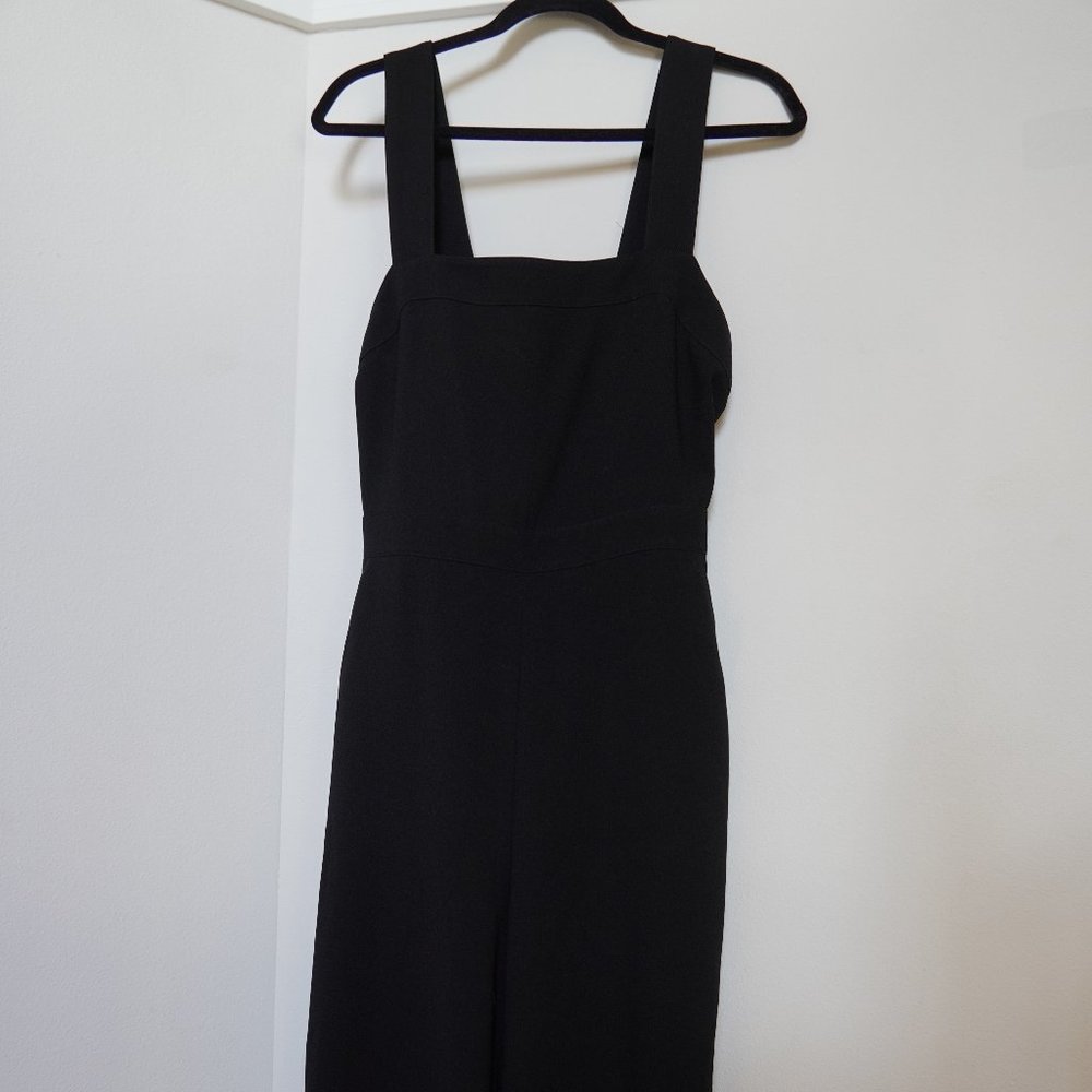 Madewell Black Tie Back Jumpsuit